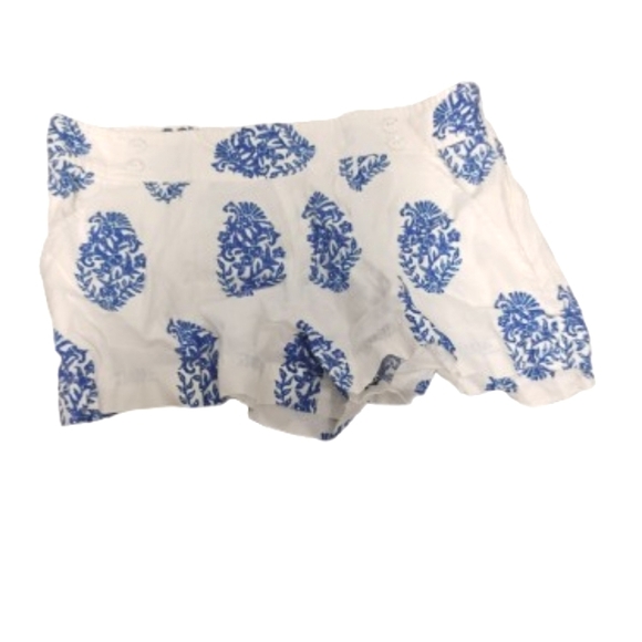 Vineyard Vines Pants - Vineyard Vines Women's Damask Print Linen Shorts Sz 2